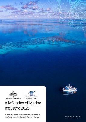 AIMS Index of Marine Industry 2025 front cover