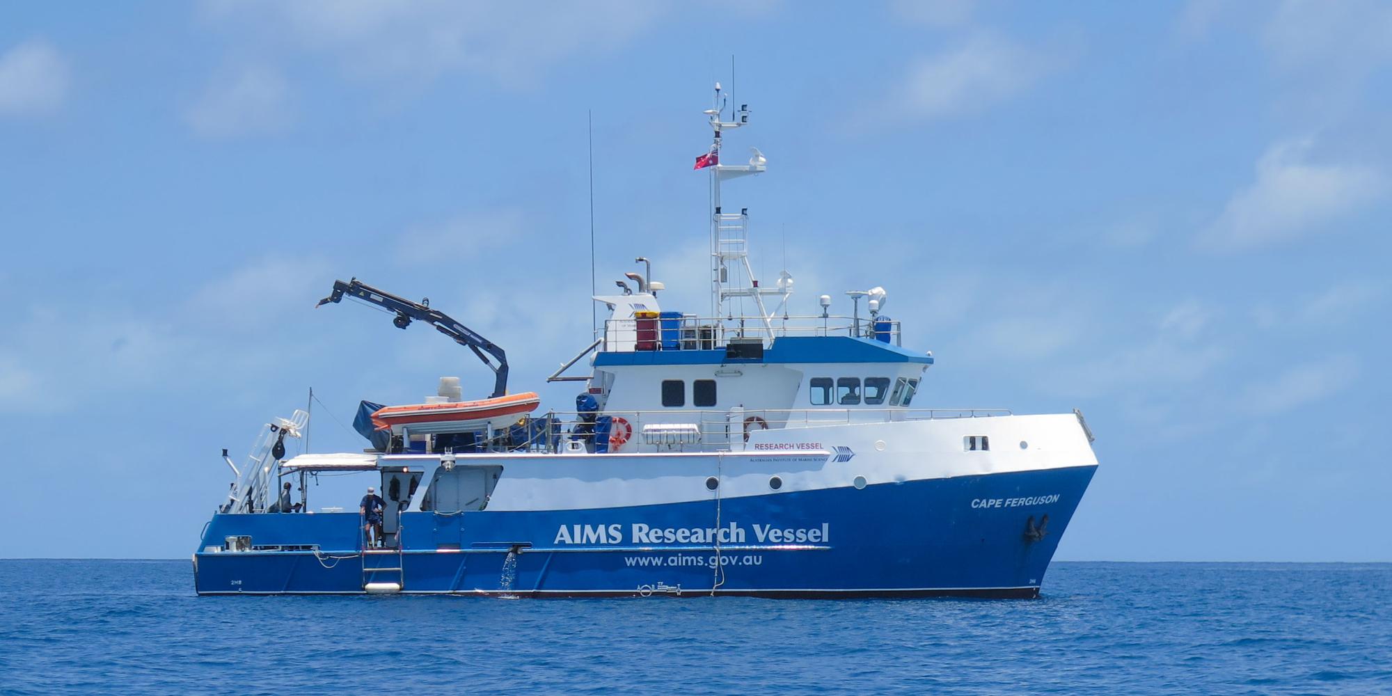 AIMS sails into first Australia-NZ research ship collaboration